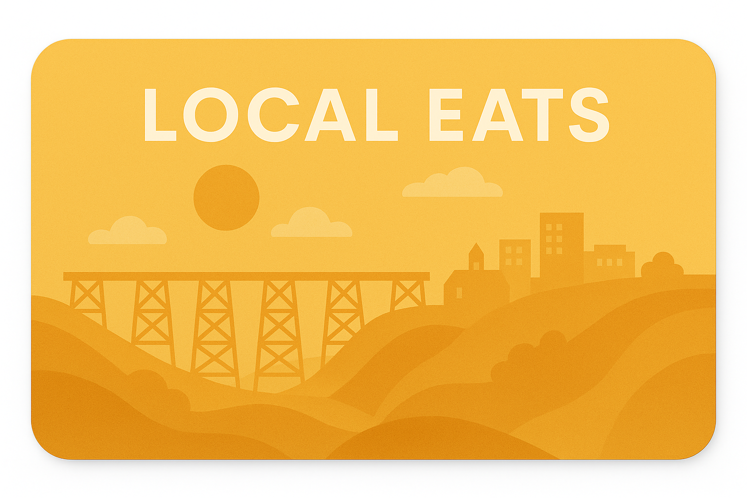 $25 Local Eats Gift Card
