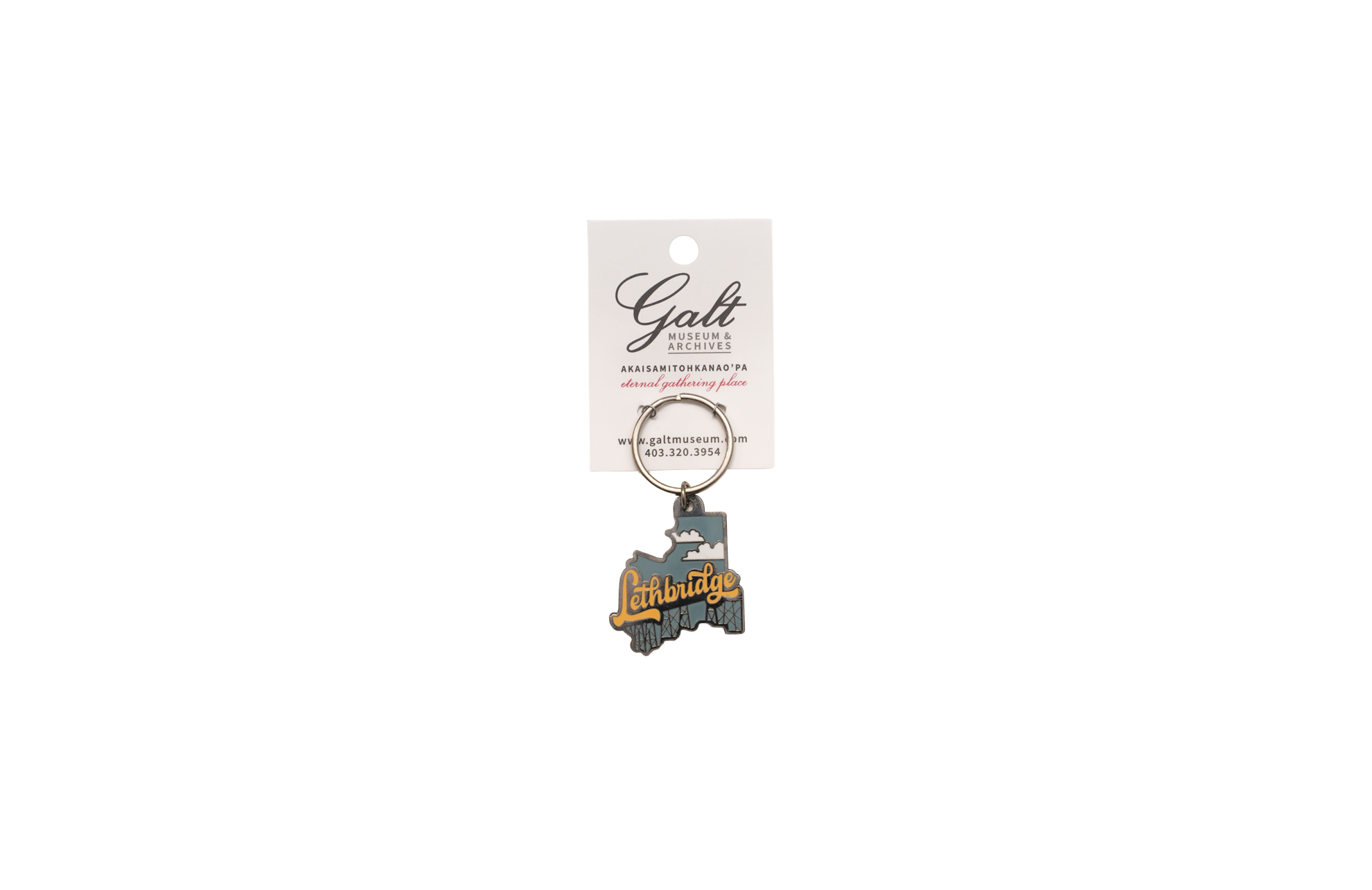 Lethbridge Viaduct Keychain