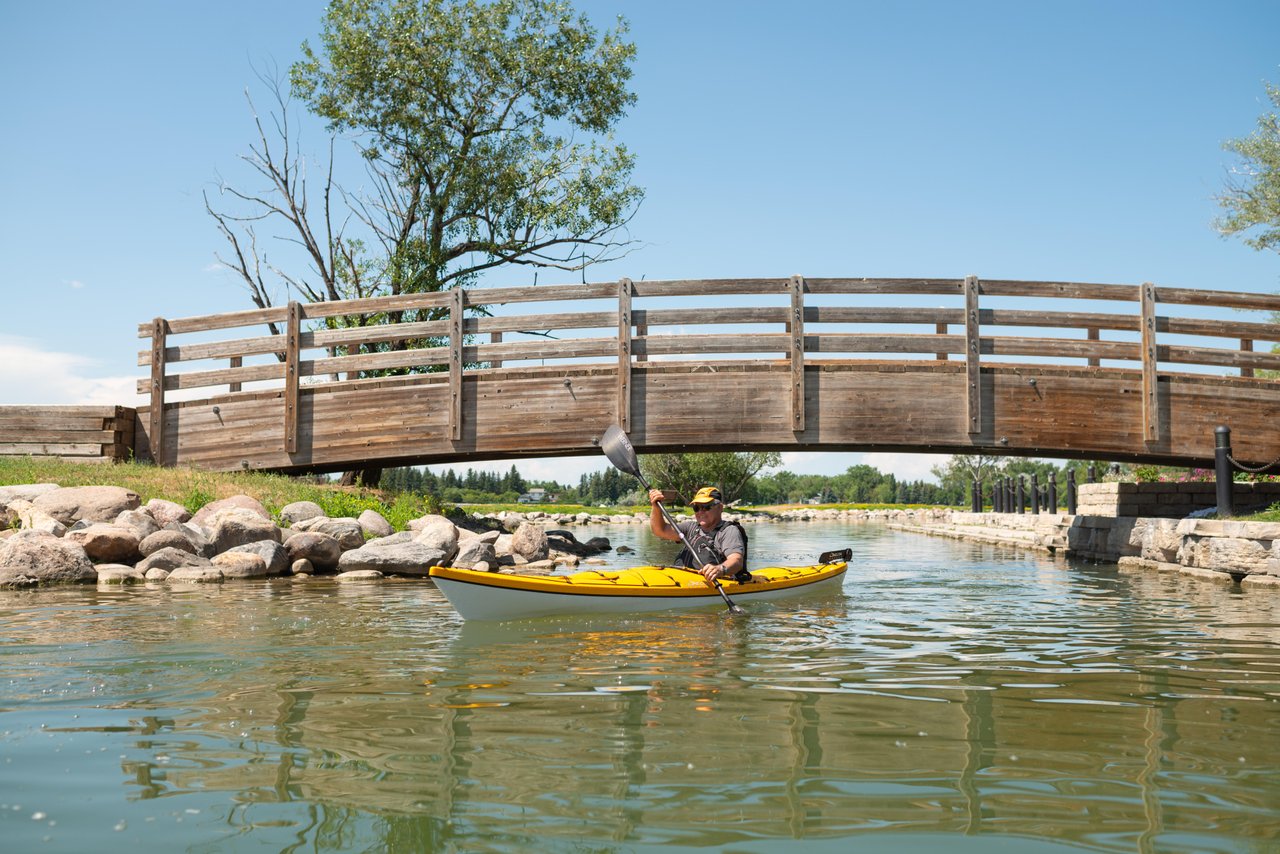 Henderson Lake Island Bridge