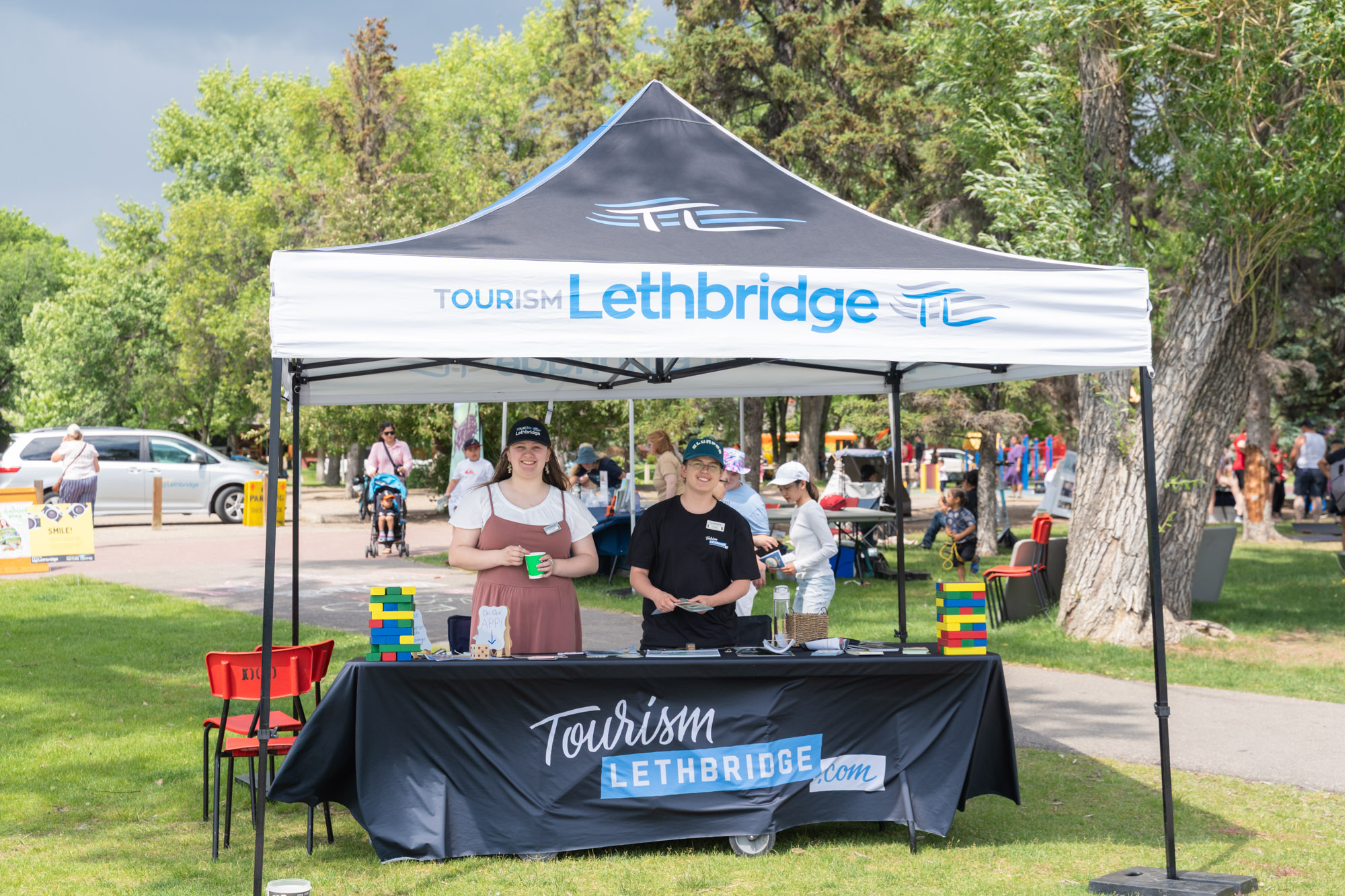 Tourism Lethbridge Information Booth