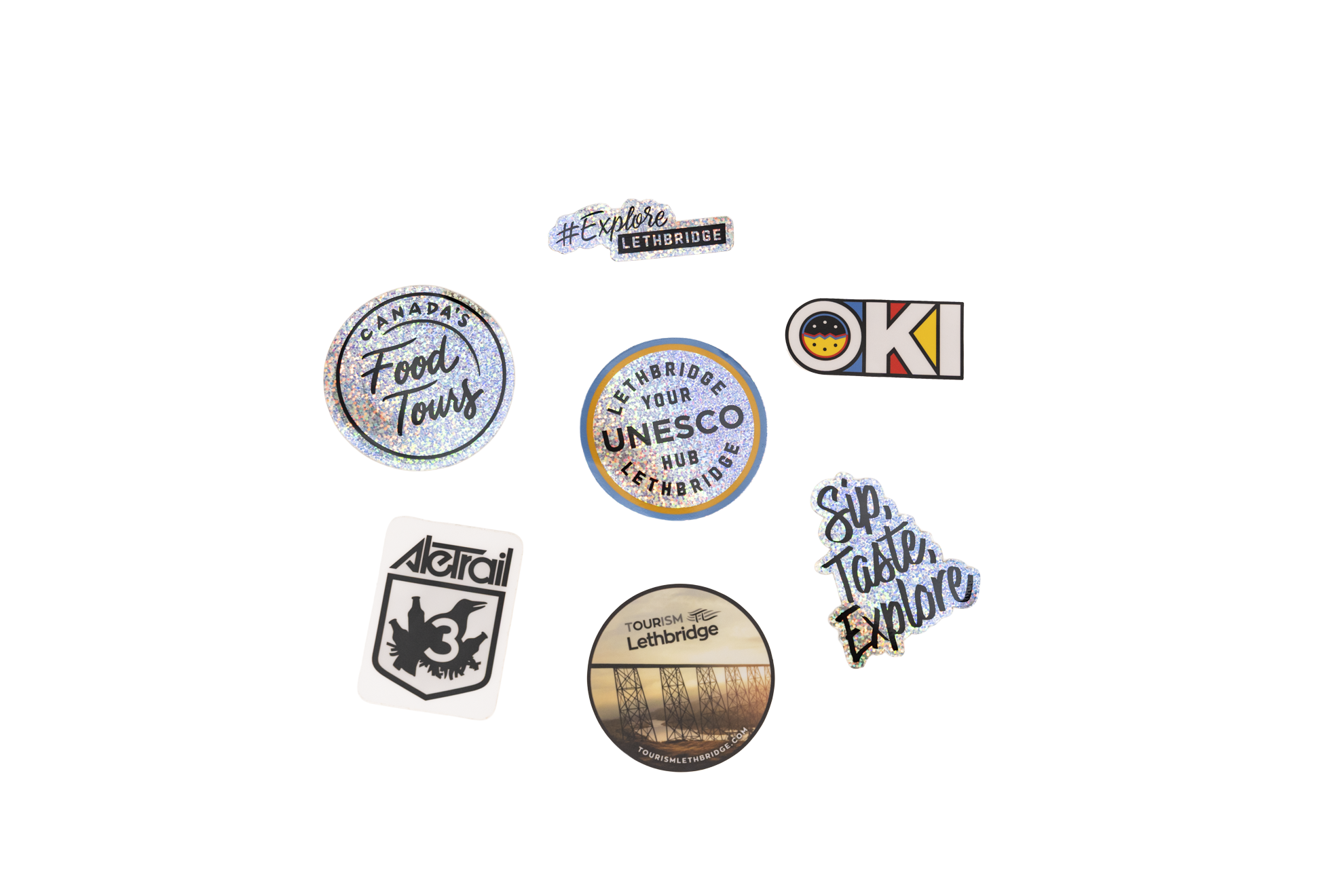 Tourism Lethbridge Stickers