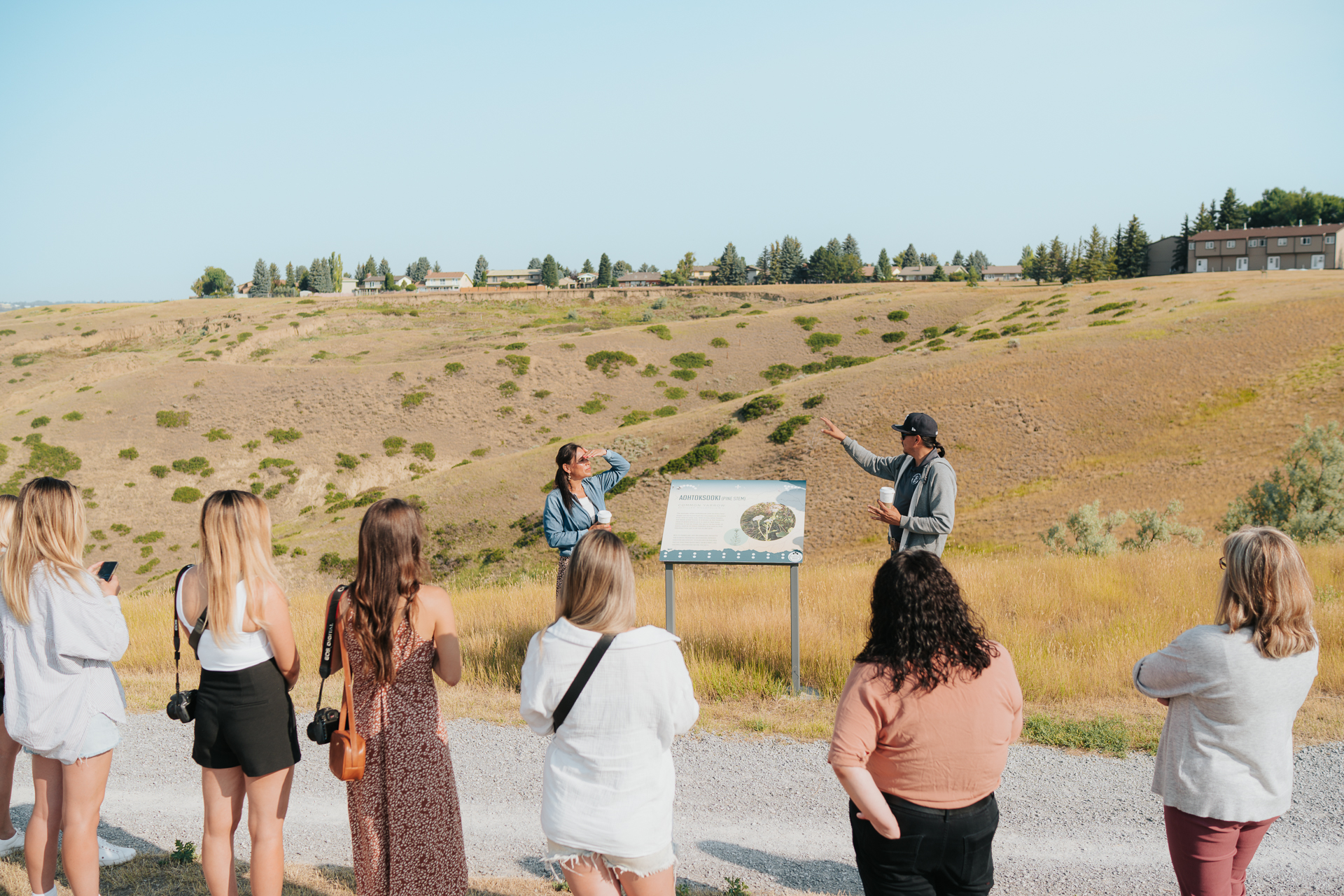 Iissksiniip Coulee Walk at Lethbridge Polytechnic